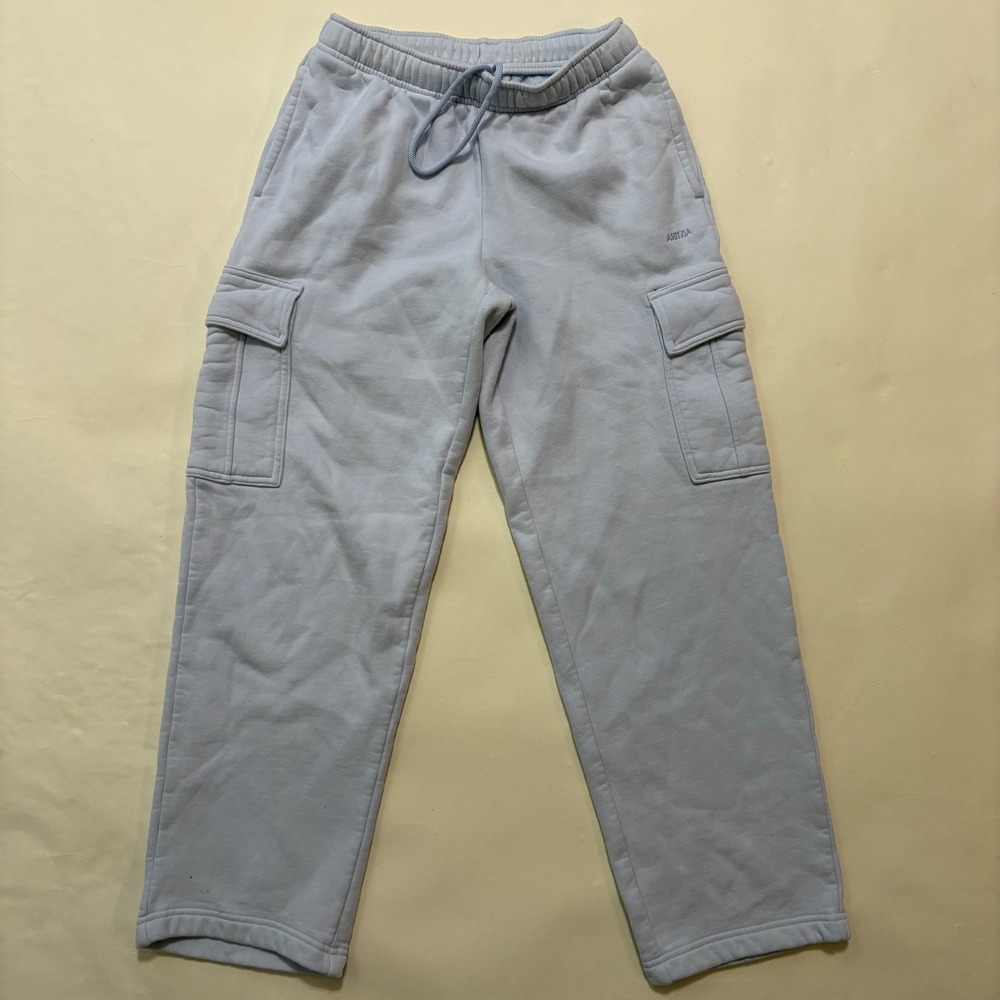 Aritzia Tna Sweatfleece Mega Cargo Sweatpant Blue S Cozy Fleece Mega Fit Baggy